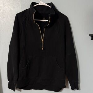 lululemon athletica Black Half-Zip Women's Hoodie